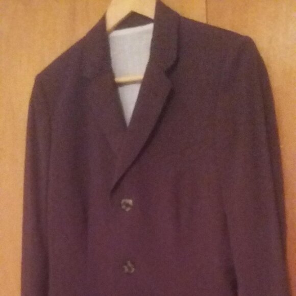 VINTAGE🌻JEAN PAUL GAULTIER FEMME 90s Tailored Chocolate Brown Blazer Jacket - Picture 4 of 13